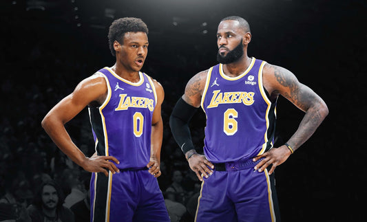 Bron And Bronny - Father And Son Goals Deluxe