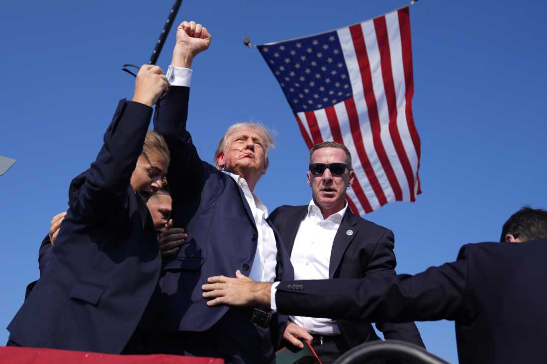 Is Trump A Survivor Of The Same Violence He Failed To Condemn?